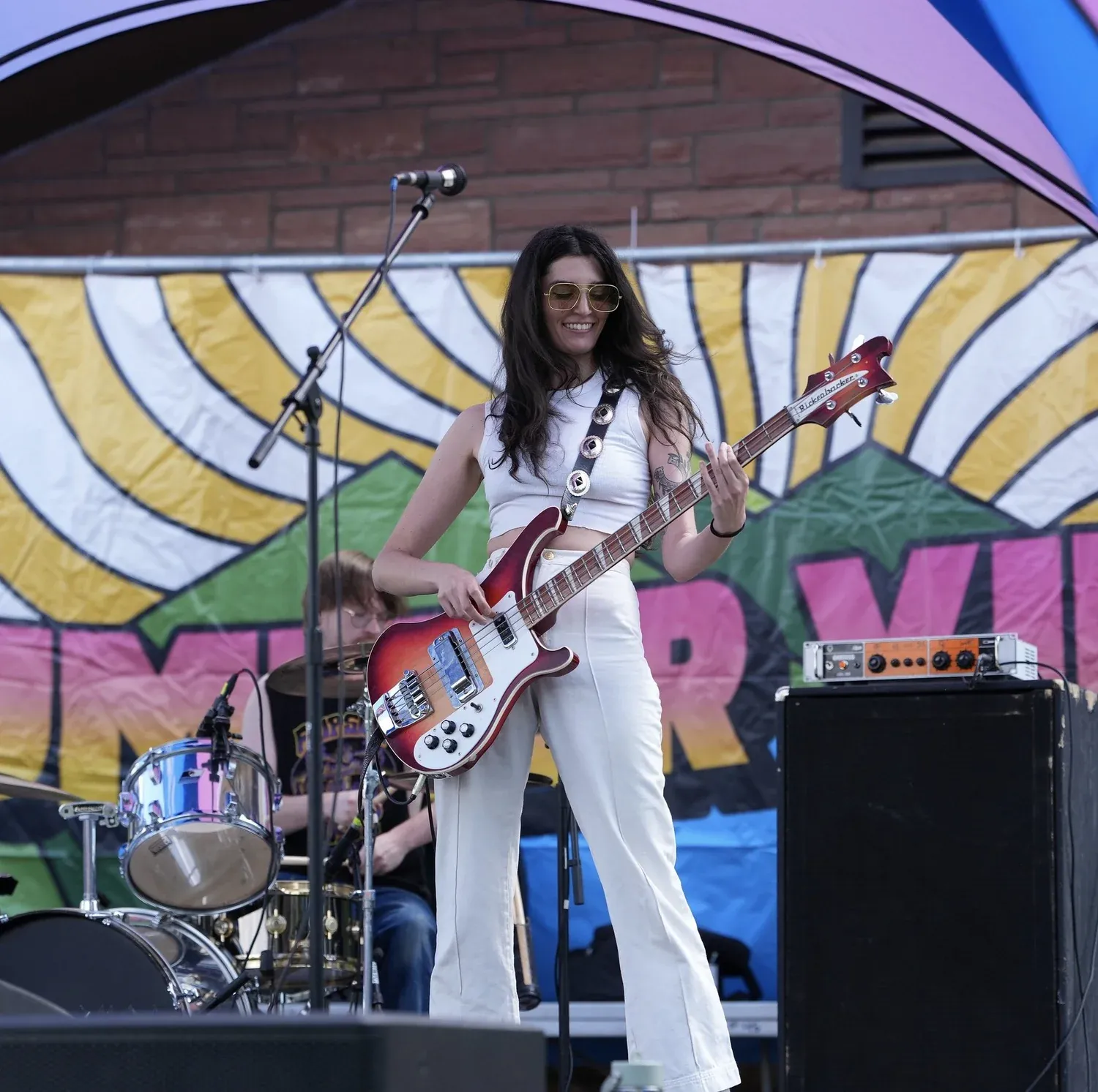 Guitarist performing at Summer Vibes